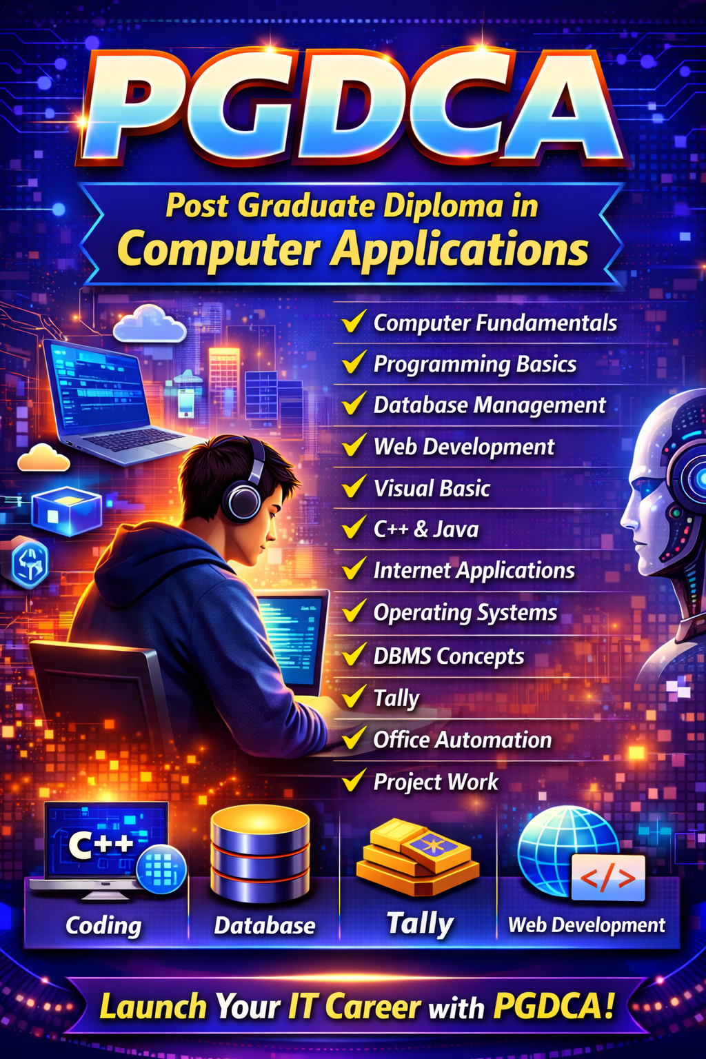 Post Graduate Diploma In Computer Application 